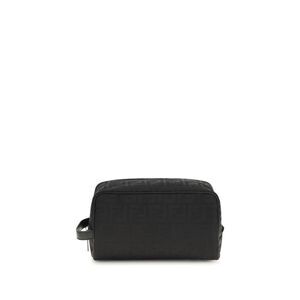 Fendi Black Polyester Luggage And Men's Travel